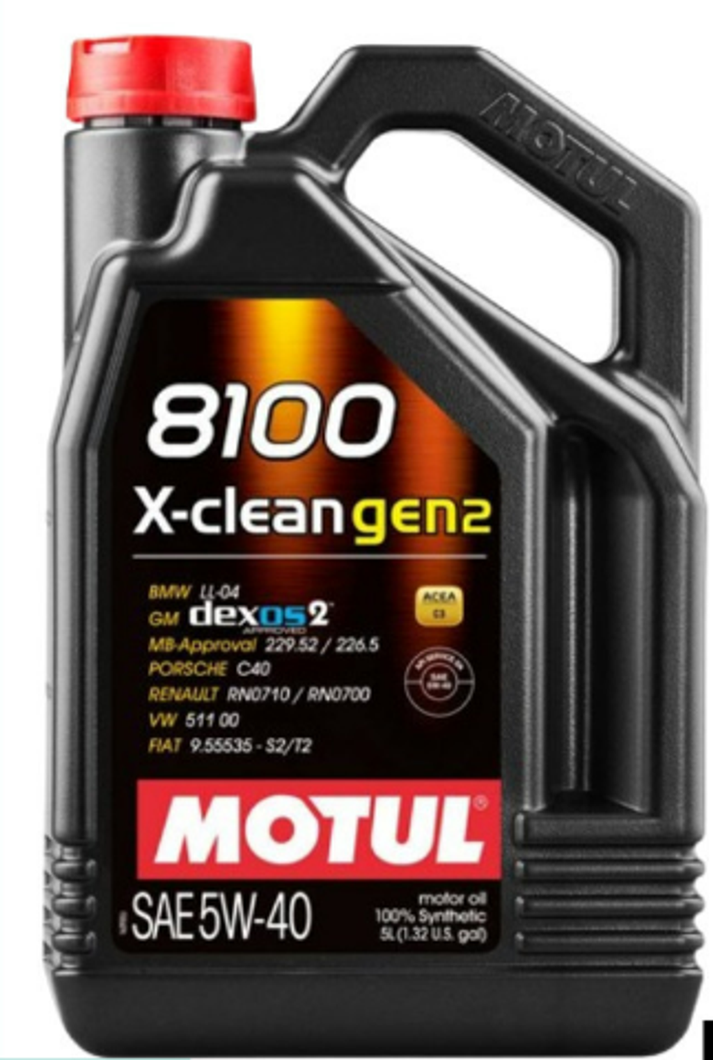 MOTUL 8100 X-CLEAN GEN2 5W40 5L