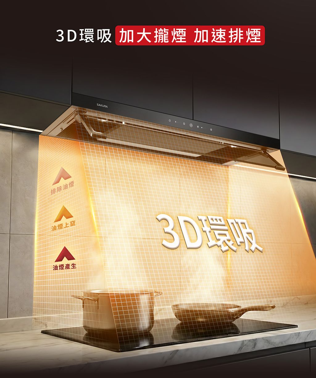 櫻花_DR3593隱藏油煙機-2
