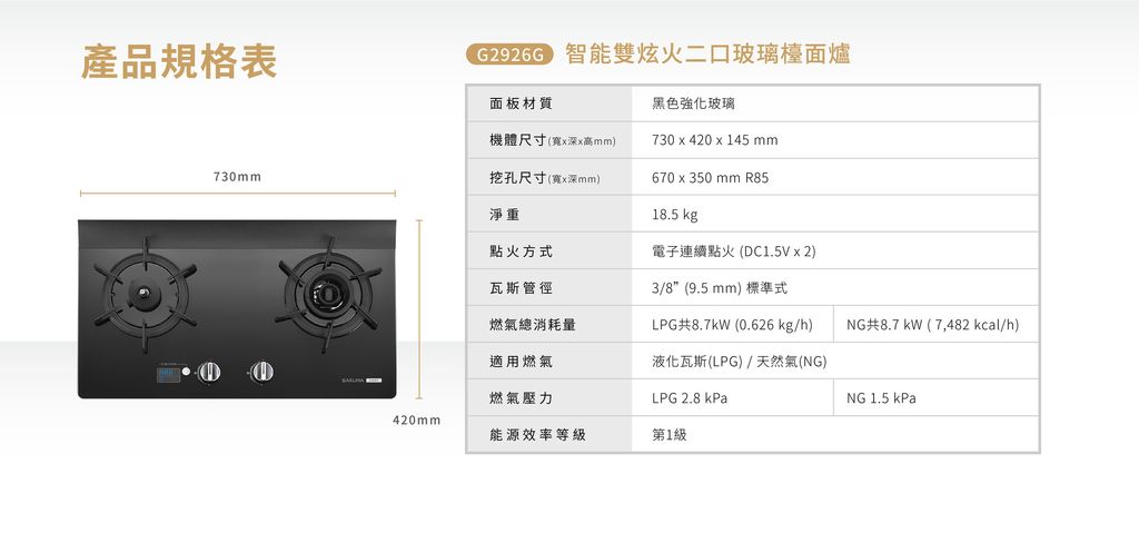 G2926G-5規格