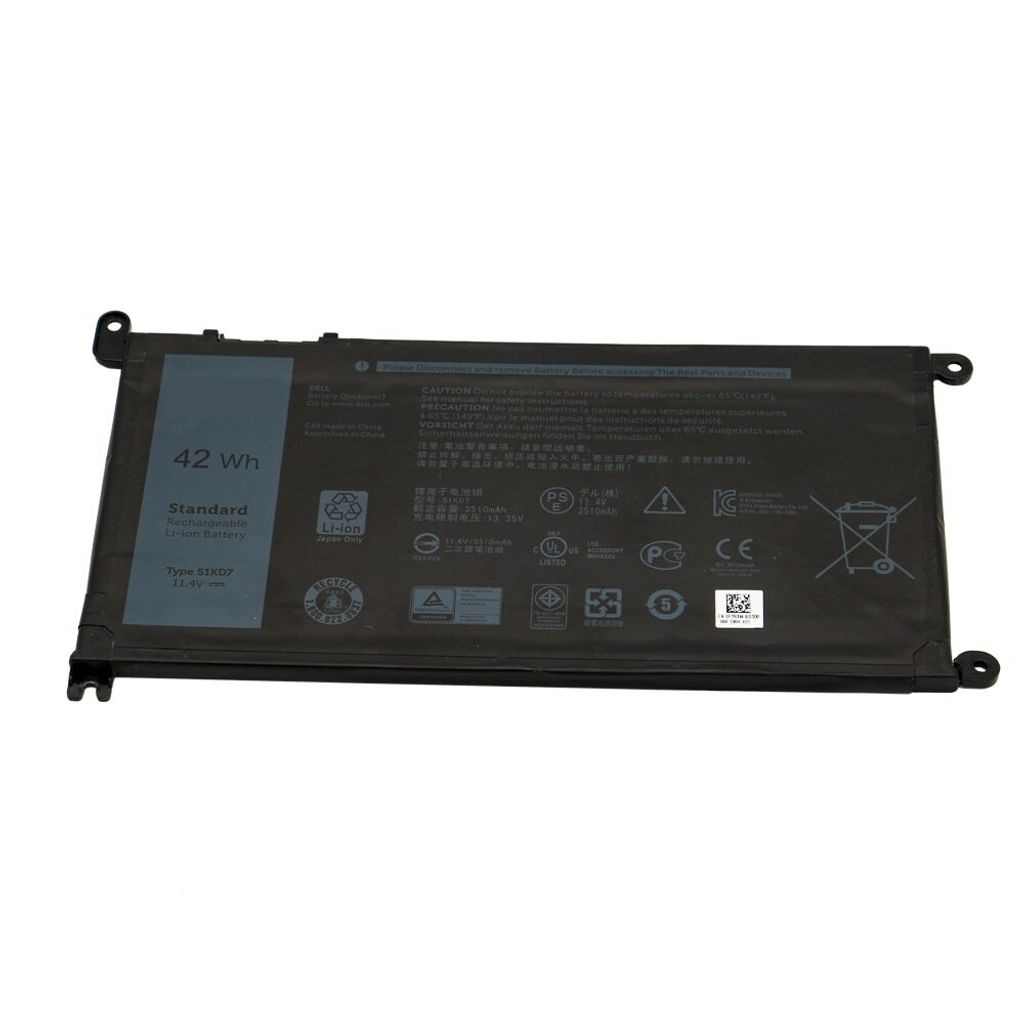 New-11-4V-42Wh-51KD7-Y07HK-Laptop-battery-for-Dell-Chromebook-11-3180-3189-SHUOZB-Notebook