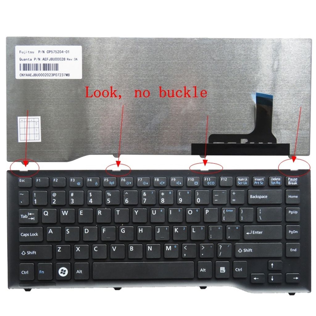 NEW-Keyboard-For-font-b-FUJITSU-b-font-font-b-LH532-b-font-LH522-US-Laptop
