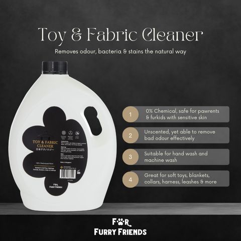 Toy & Fabric Cleaner Benefits