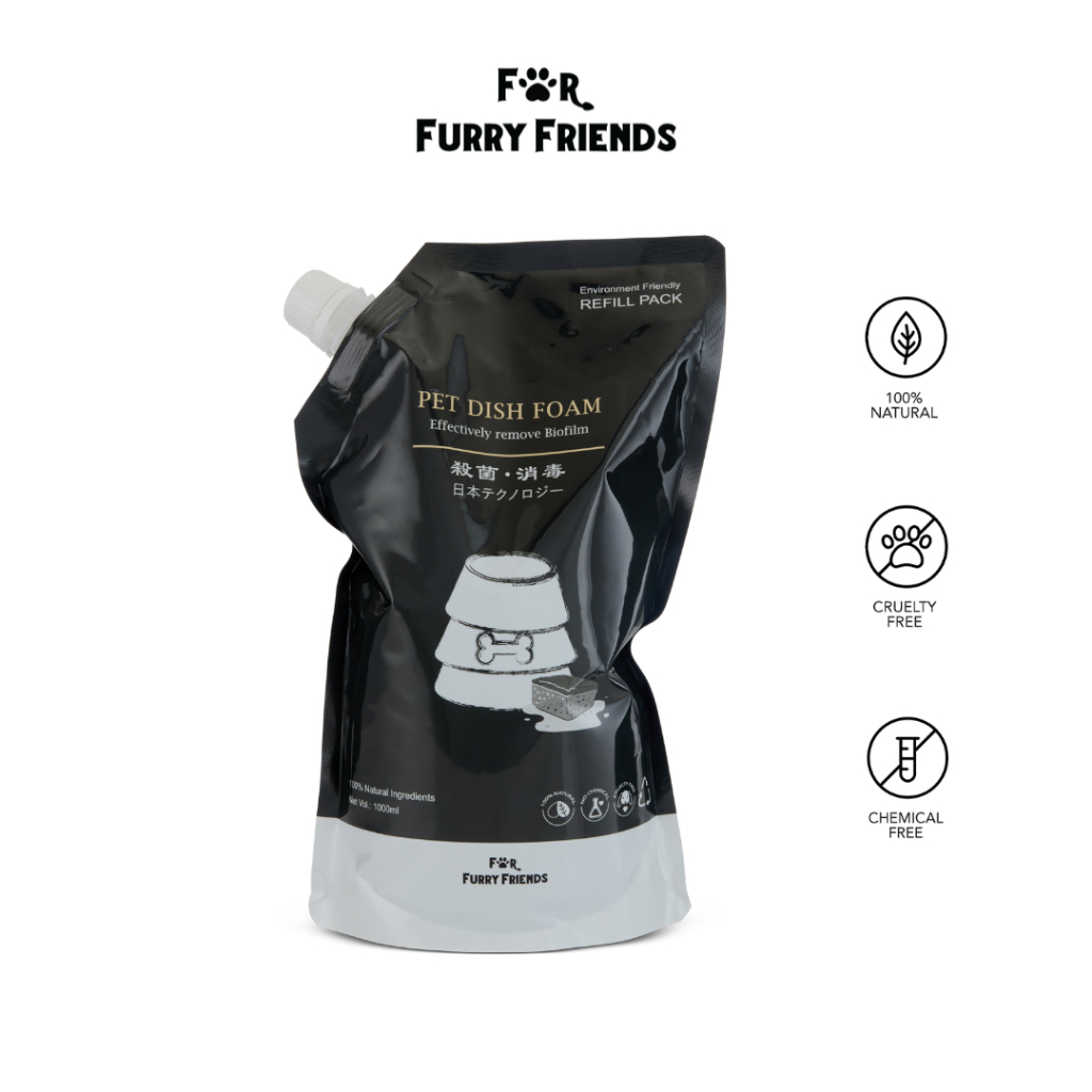 Pet Dish Foam 1L Refill