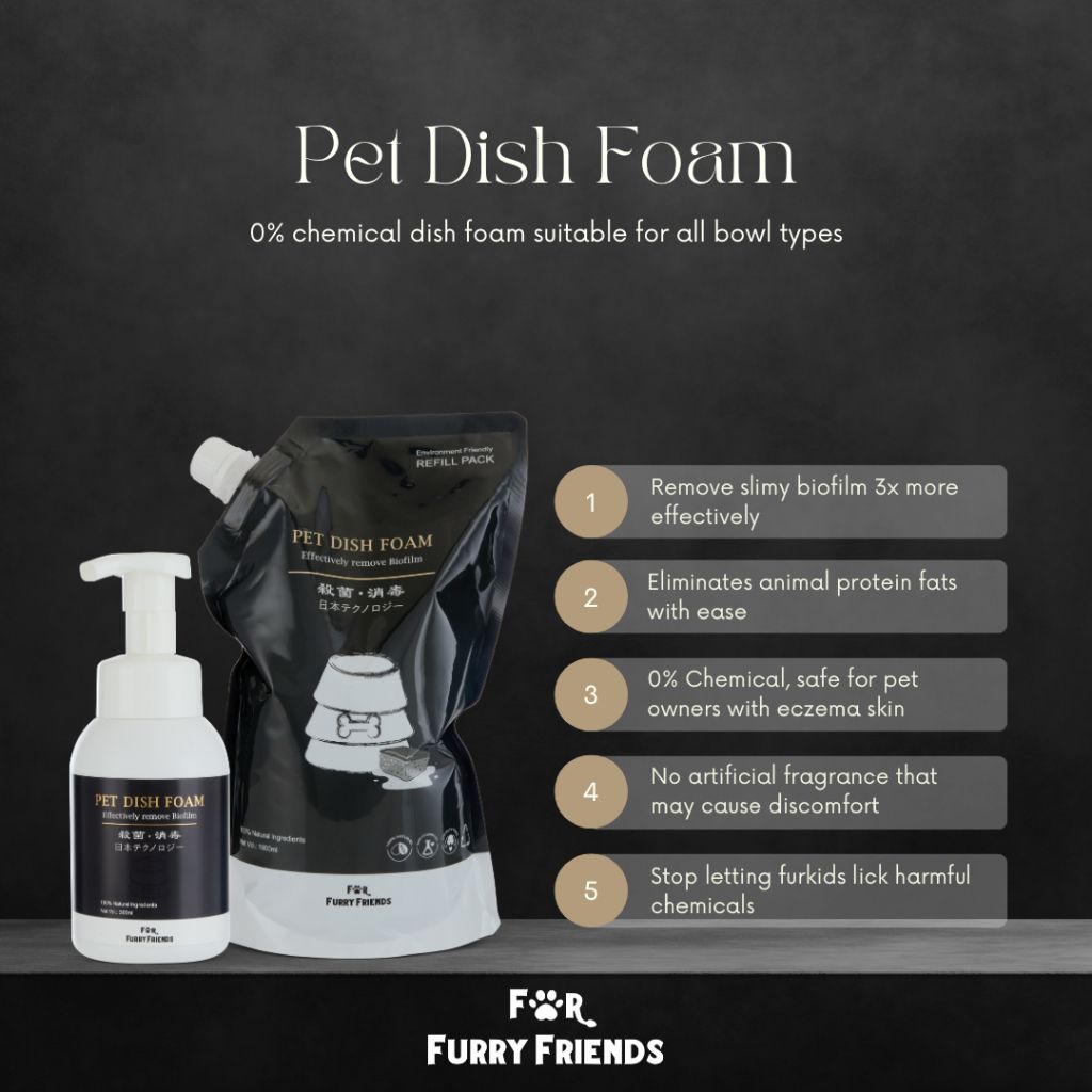 Pet Dish Foam Benefits