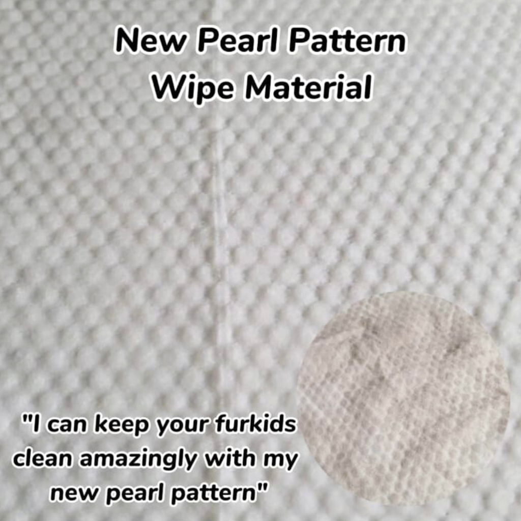 Pearl Pattern Wipe Material