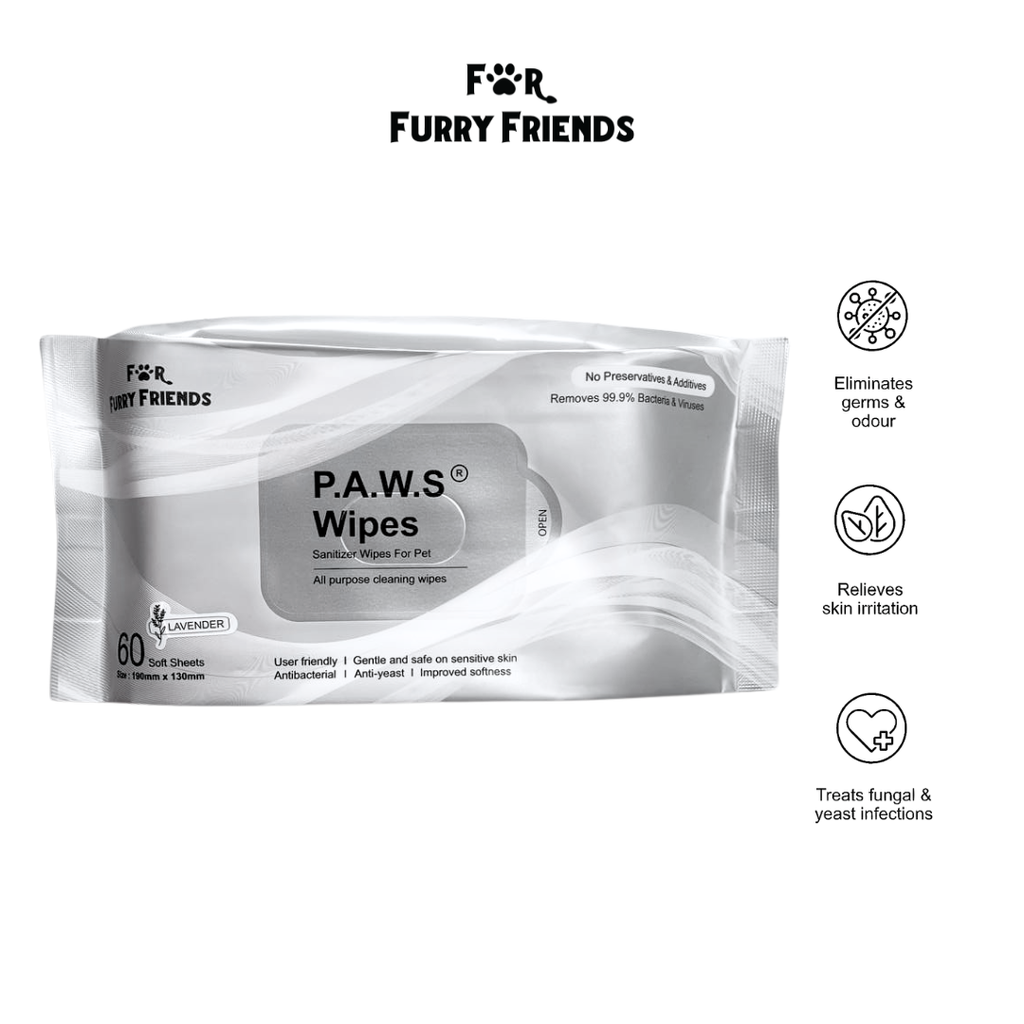 P.A.W.S Wipes Lavender (1)