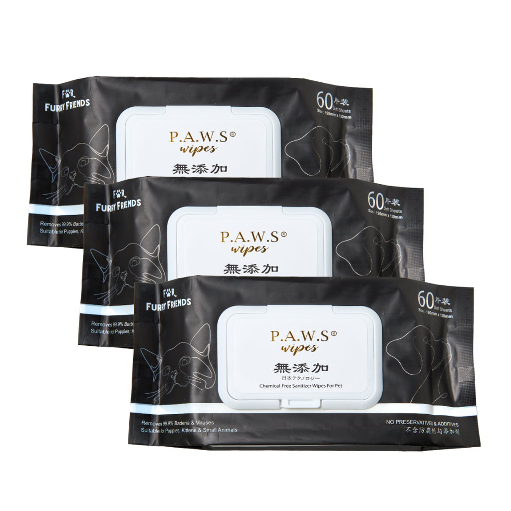 P.A.W.S Wipes 3 bundle