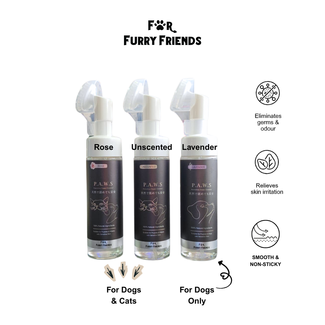 P.A.W.S Waterless Foam Cleanser -Main 