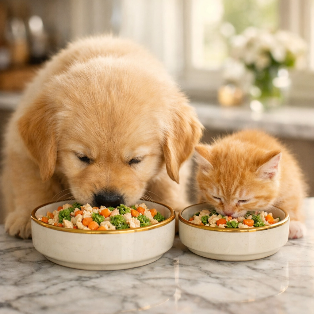 square_puppies_kittens_finely_chopped - chicken