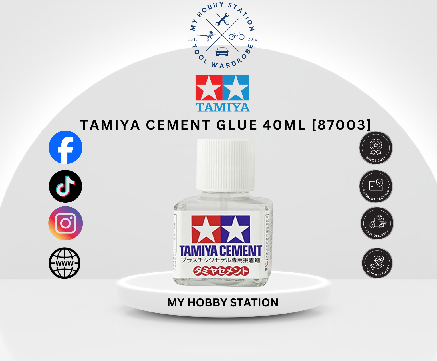 Tamiya 87003 Cement Glue 40ml