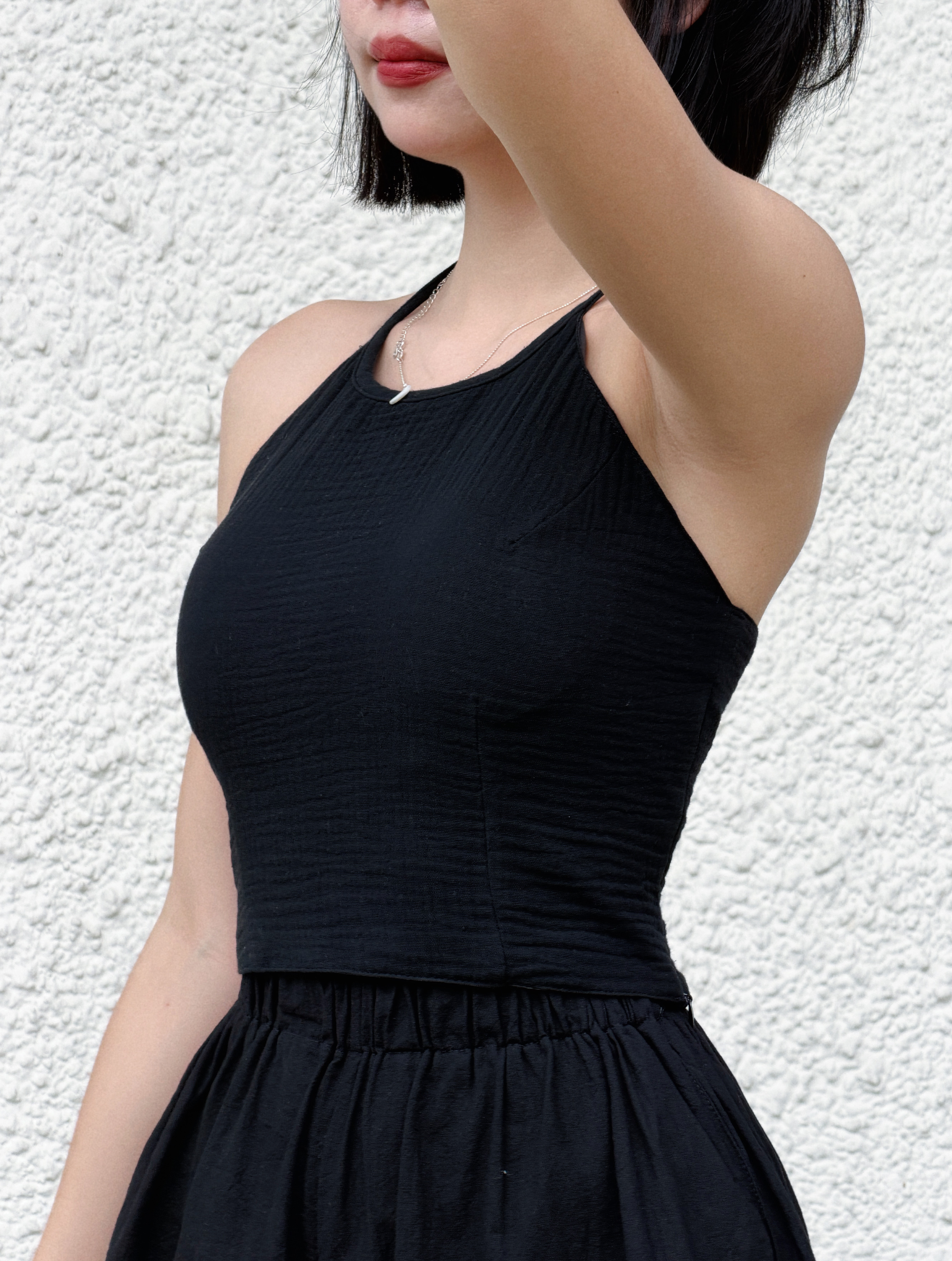 Himawari-website-Tie-Back-Halter-Top-black-14