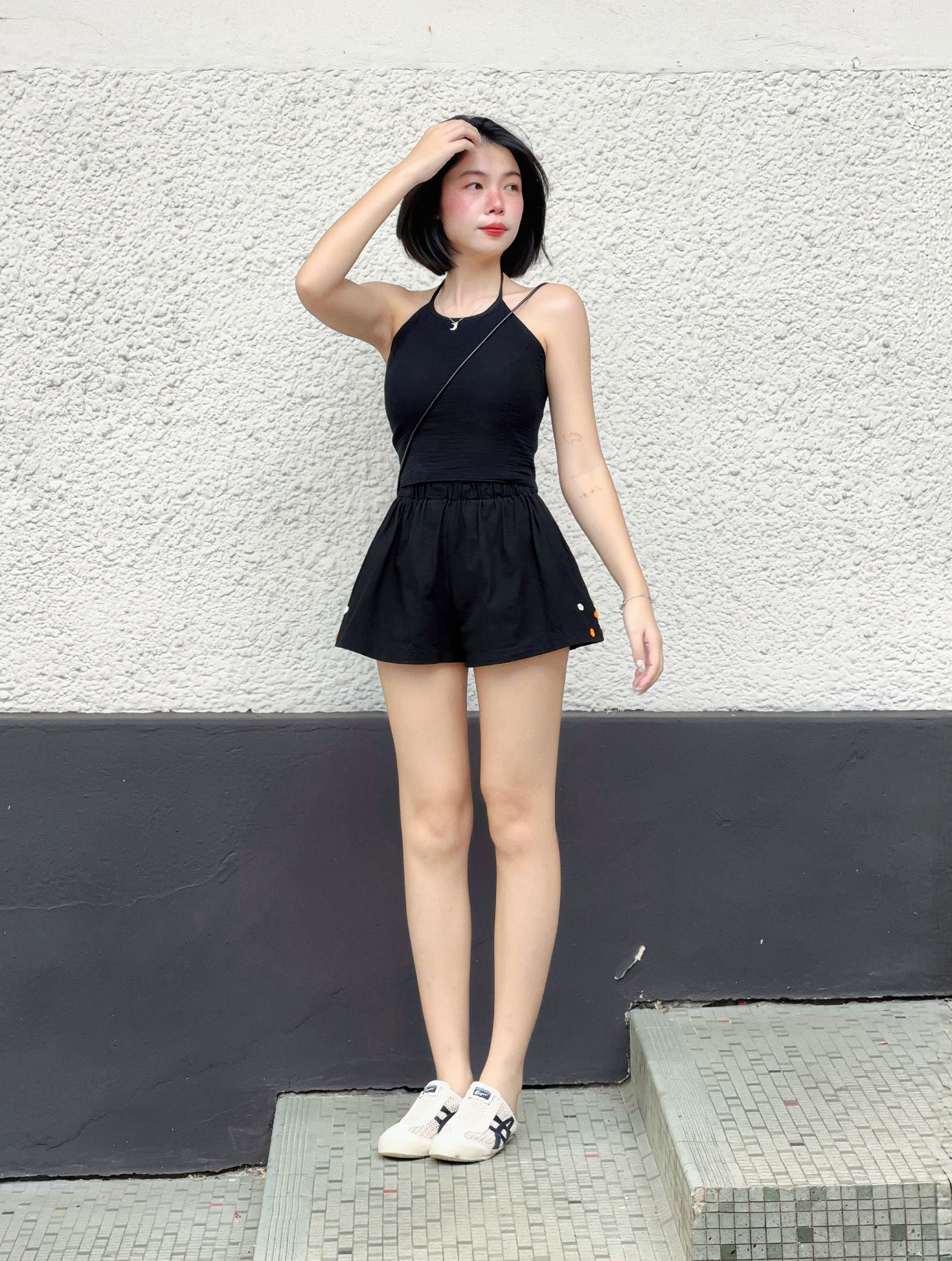 Himawari-website-Tie-Back-Halter-Top-black-6