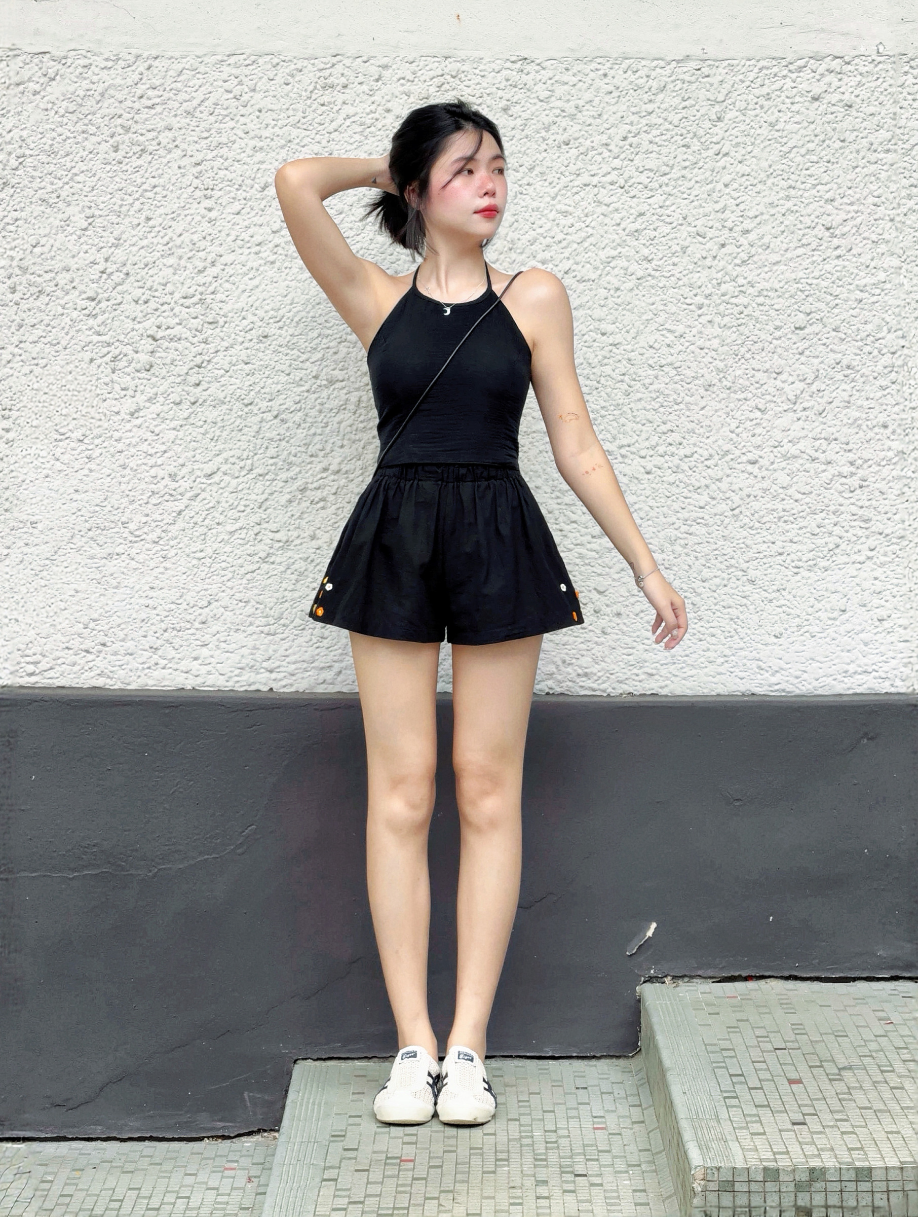 Himawari-website-Tie-Back-Halter-Top-black-1