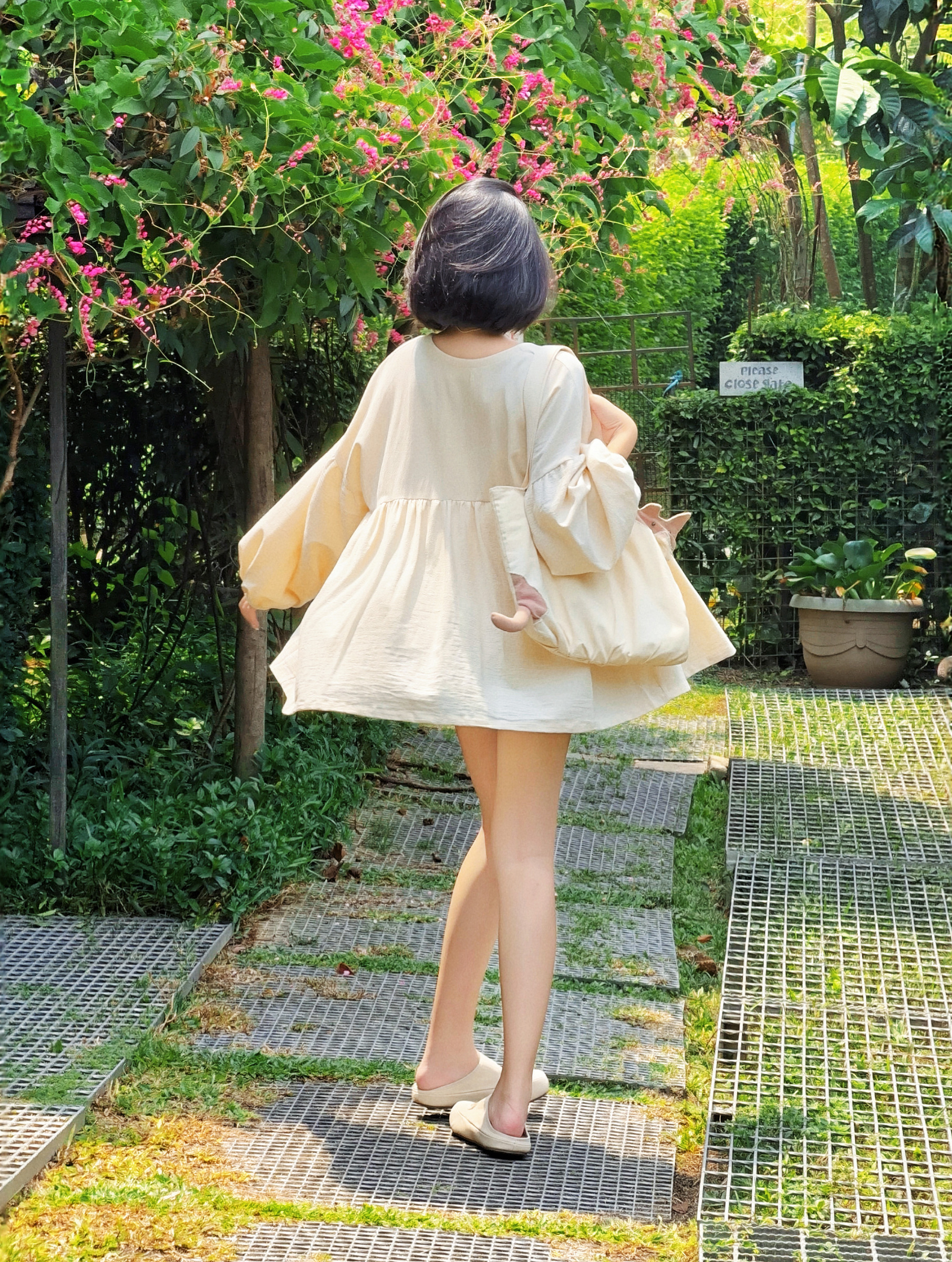 Himawari-website-button-mini-dress-beige-6