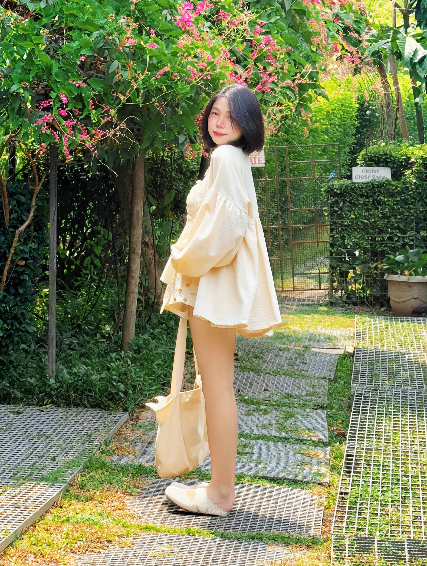 Himawari-website-button-mini-dress-beige-5