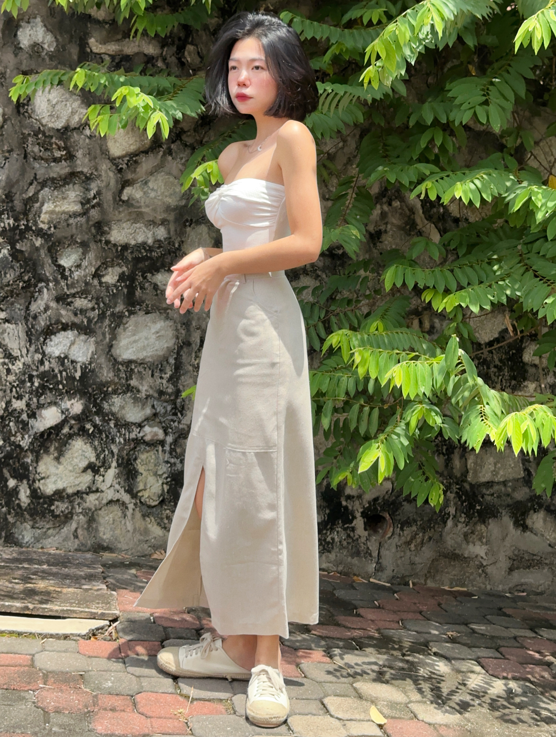 葵-website-linenhalfskirt-1