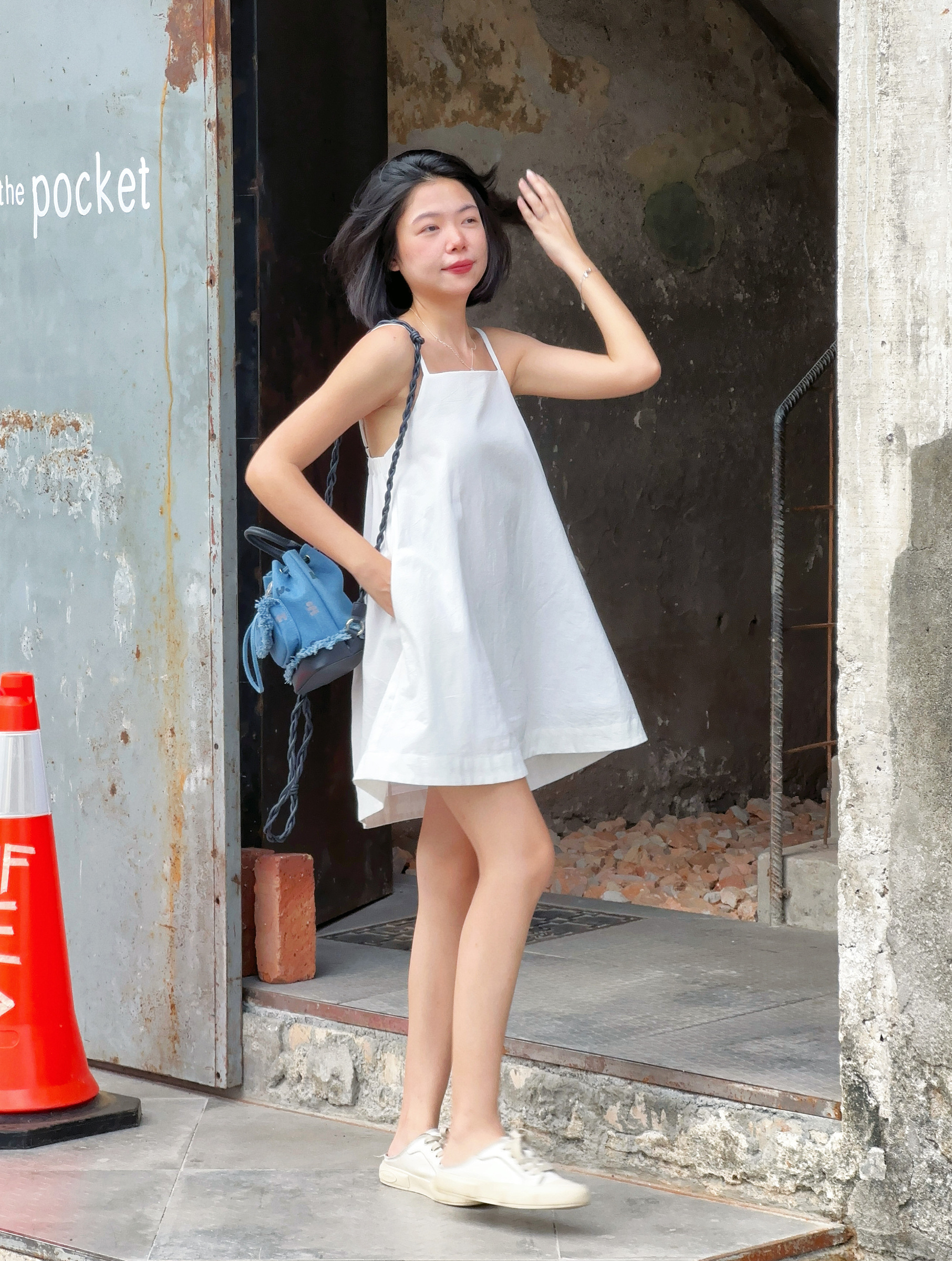 葵-website-linen-flat-dress-white-8
