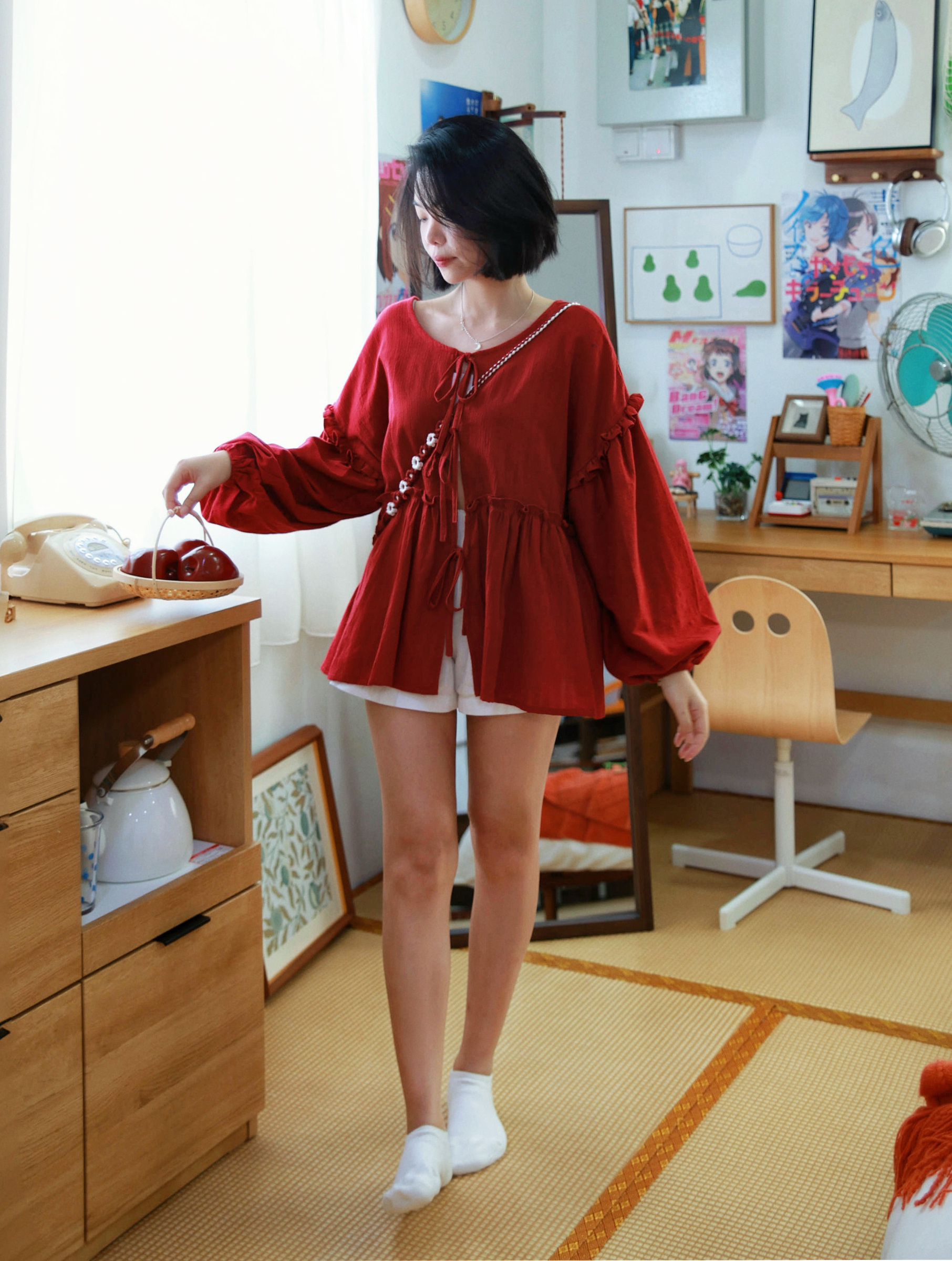 Himawari-website-ribbontie-longsleeve-red-2