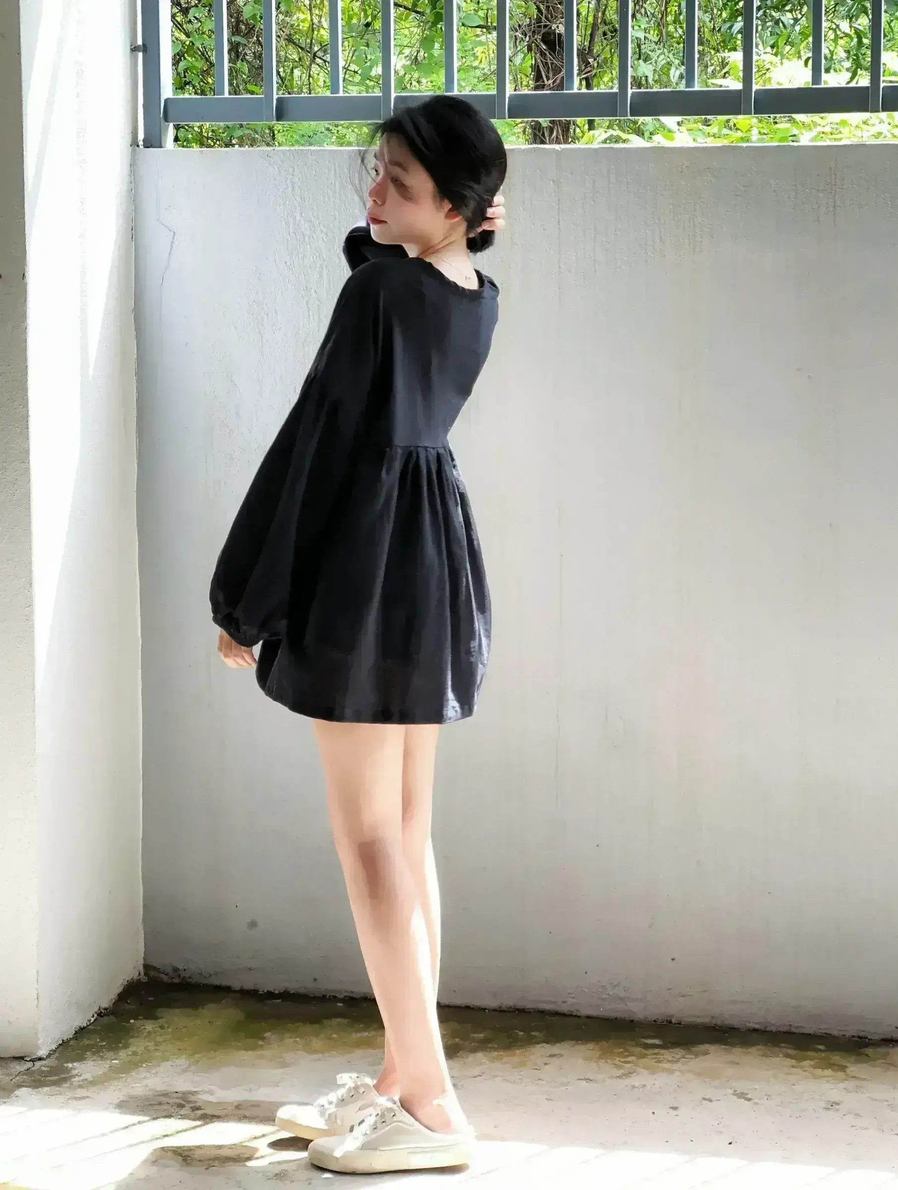 葵-website-minidress-buttonblack-2