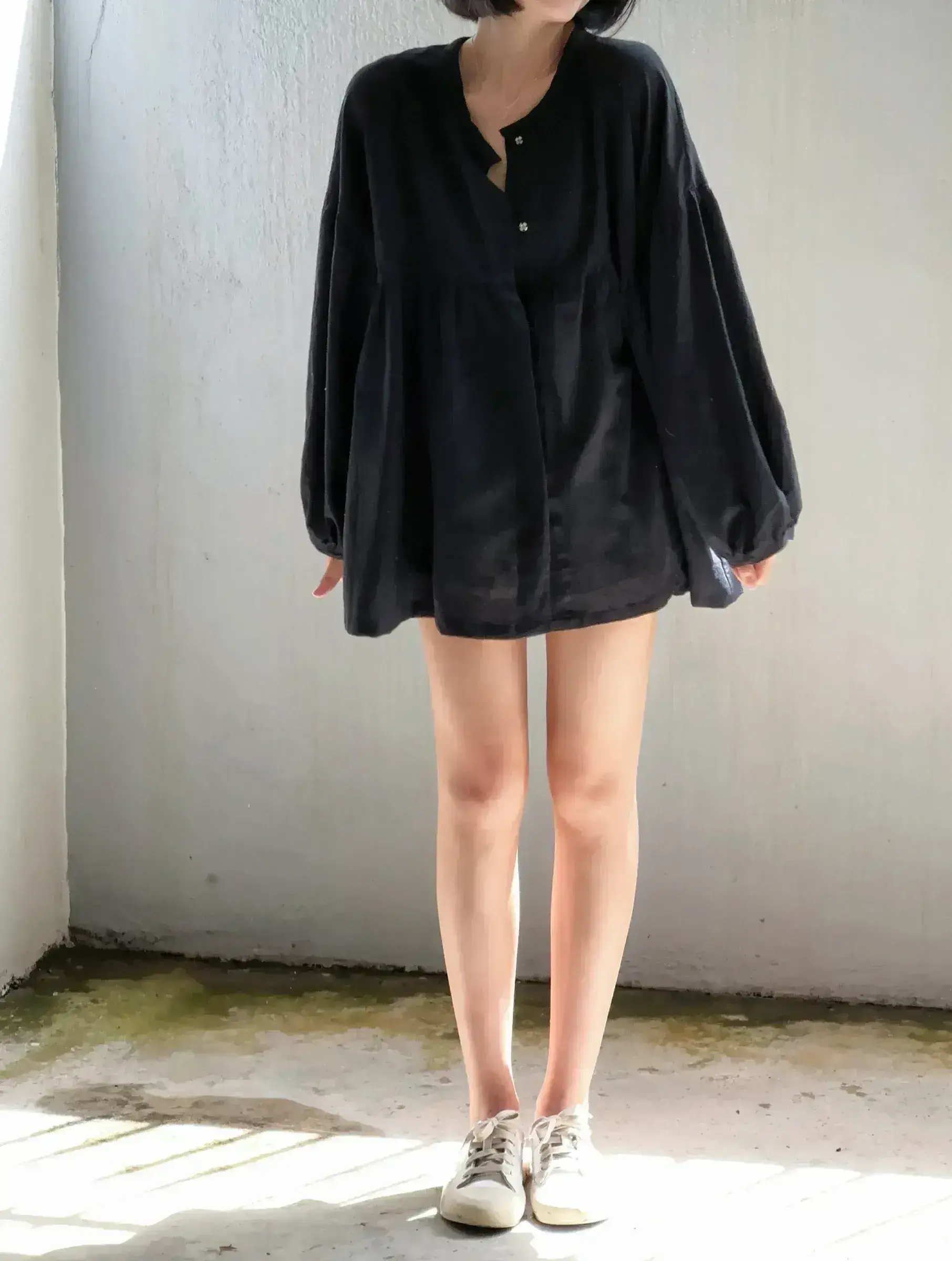 葵-website-minidress-buttonblack-4