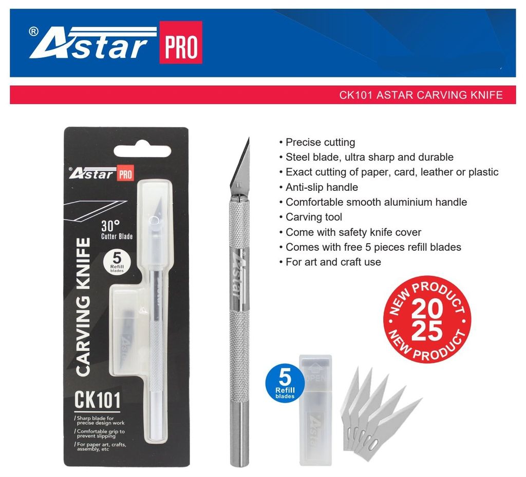 CK101 Astar PRO Carving Knife Catalogue ver Oct 2025