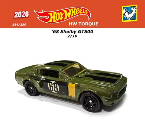 Hot Wheels 2026 HW Torque Bully Goat '18 Camaro SS '70 Buick GSX