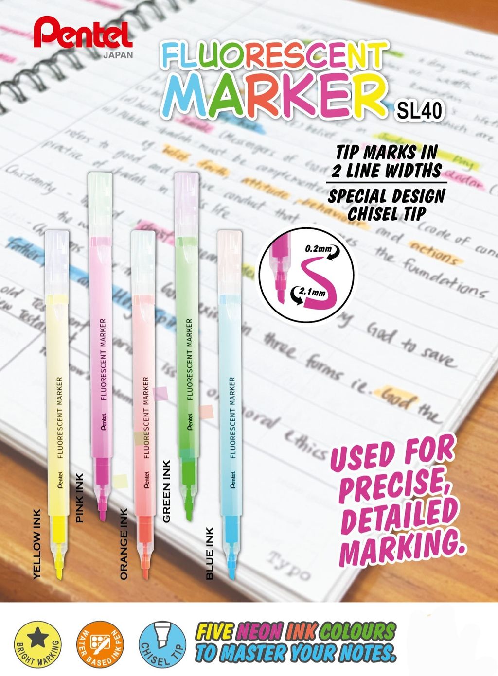 Fluorescent-Marker-SL40-A4-DM-Leaflet-FA3
