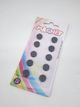 Black 10x3mm 10s