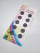 Black 15x3mm 10s
