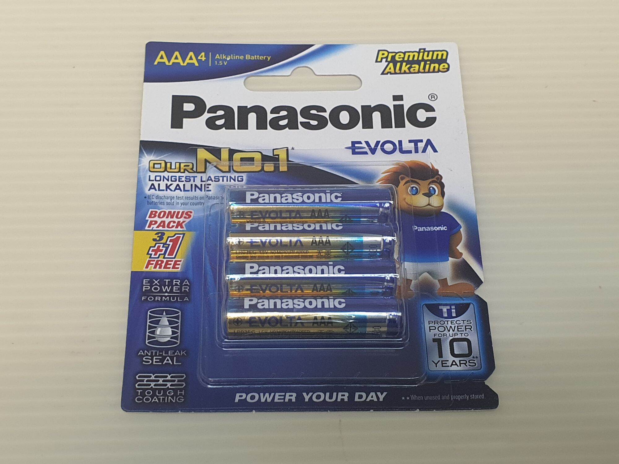 Battery Panasonic EVOLTA Nomal Alkaline AA/AAA/C/D size 9V