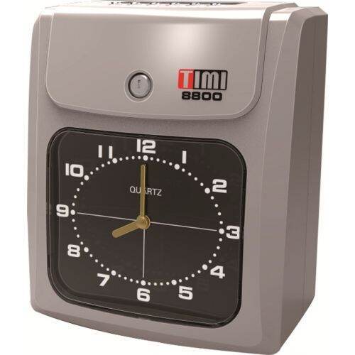 TIMI 8800A/N ELECTRONIC TIME RECORDER Punch Card Machine Time Clock Attendence Machine FOC Punch Car
