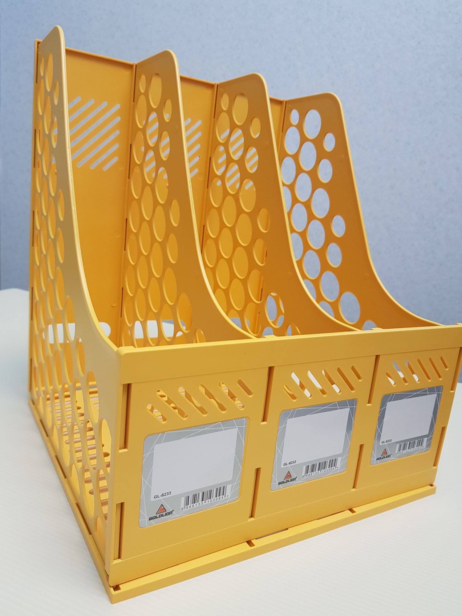 Plastic Magazine File Rack Stand Holder Home Office Document