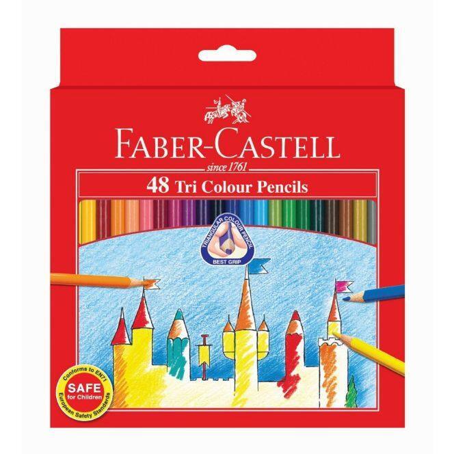 Faber-Castell Tri Color Pencil 48color