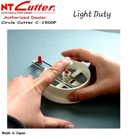 NT Cutter C-2500P Circle Cutter For Heavy Duty Work 3~16cm / X2 BC400