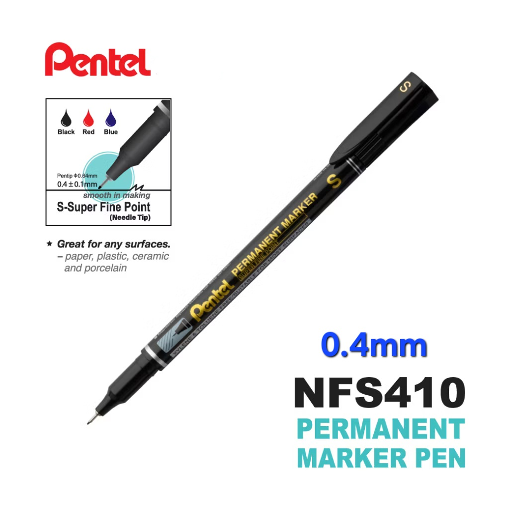 Pentel slim marker 01