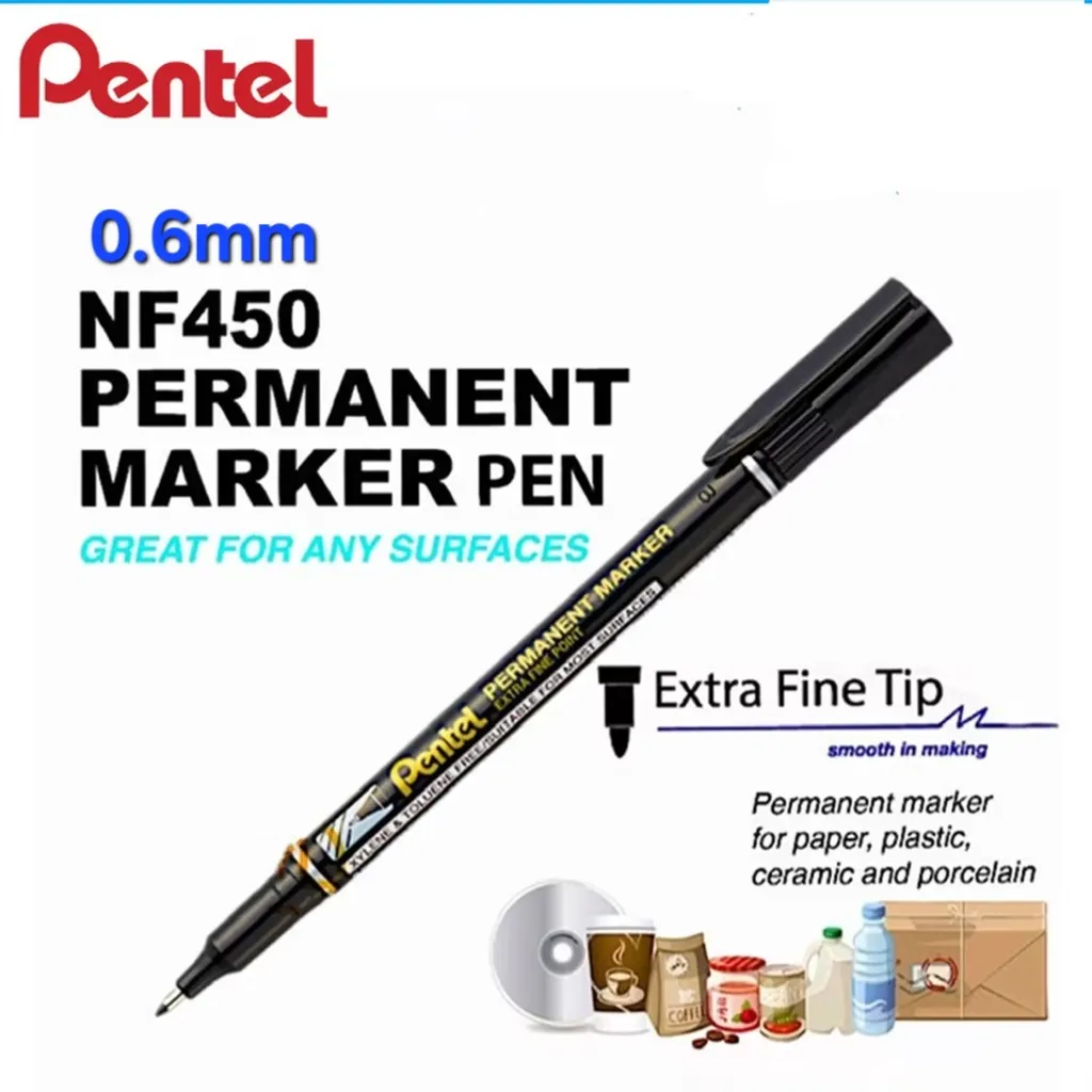 Pentel slim marker 04