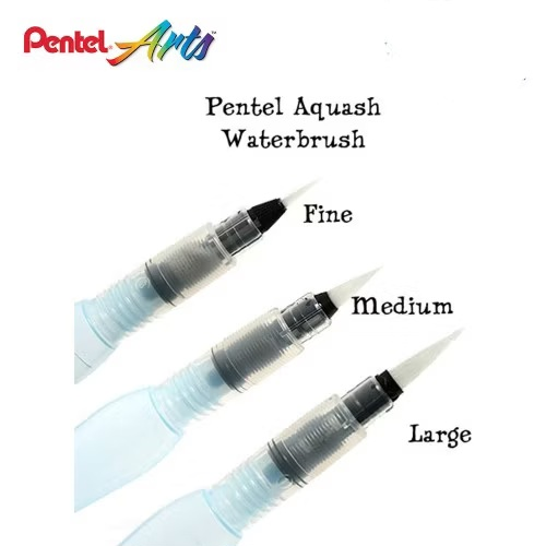 Pentel aqua brush 02