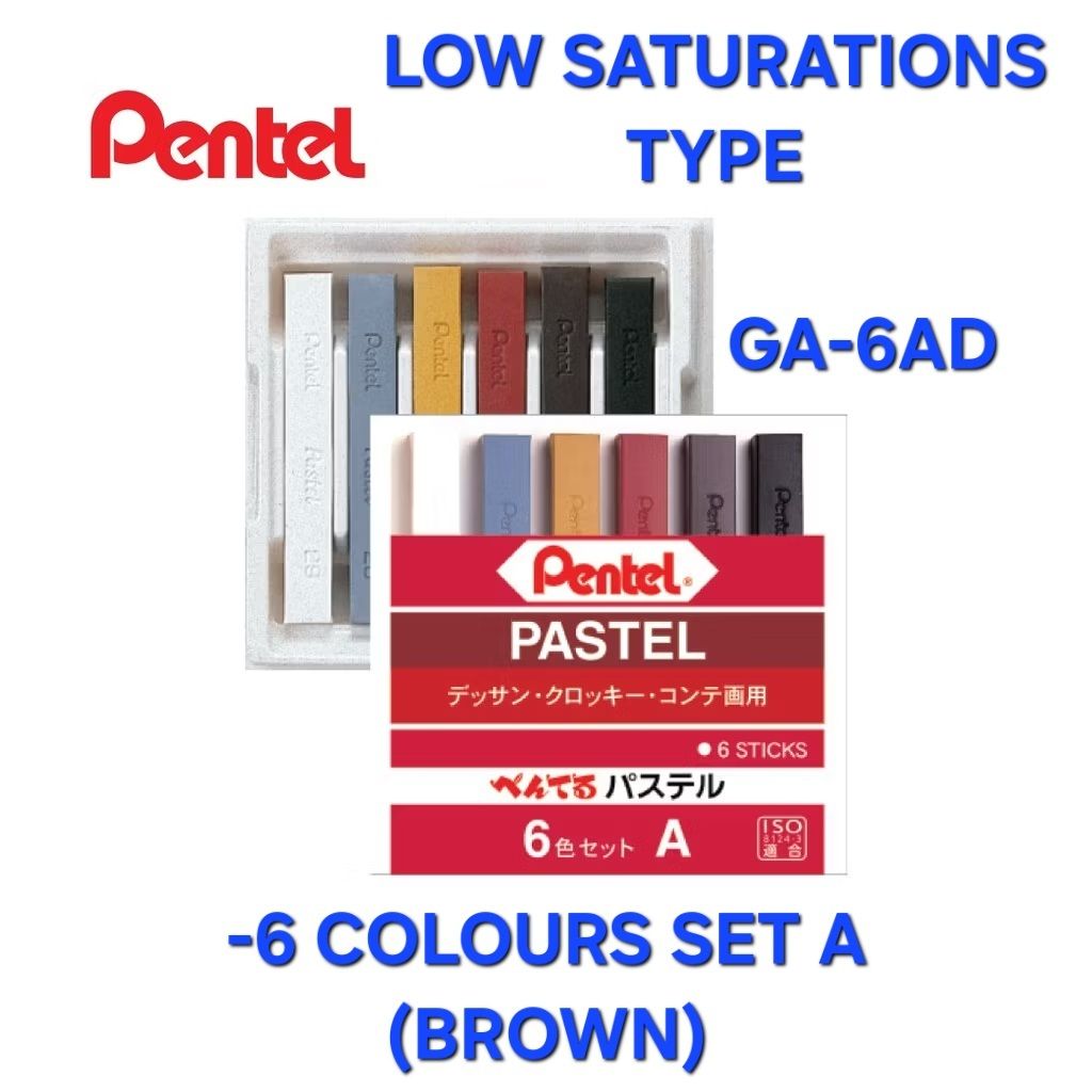 Pentel hard pastel 02