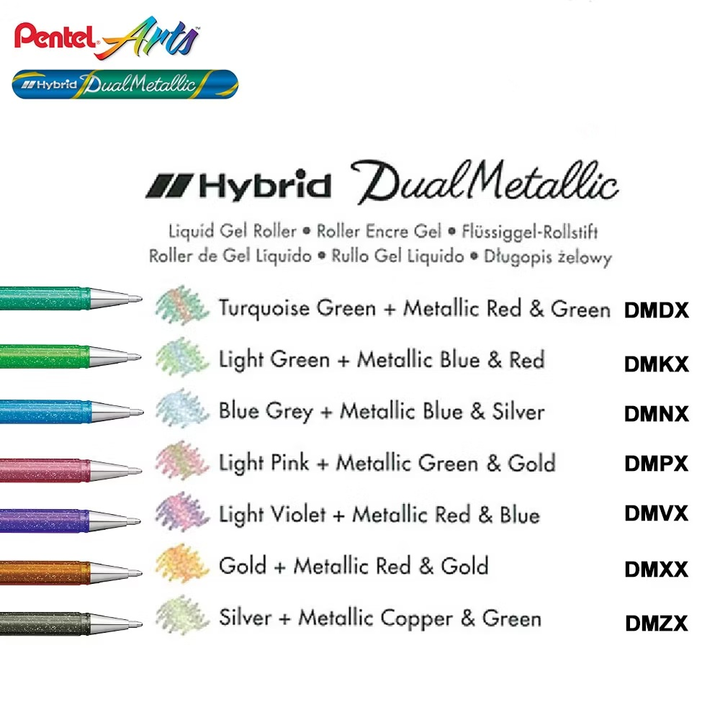 Pentel dual metallic 09