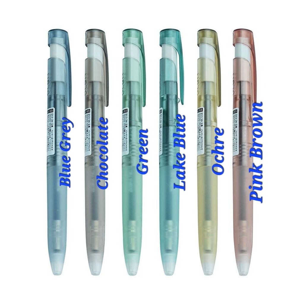 zebra-blen-0-5mm-limited-color-fm2-color-transparent-rod-black-ink-pen-sta-bas88-fm2-chl-store-1
