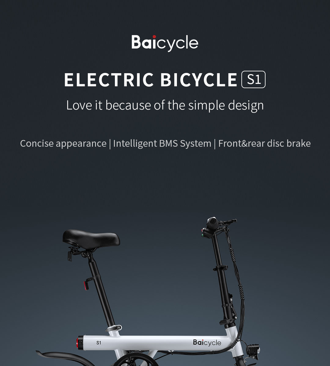 美品Baicycle Electric Bike S1 電動自転車 folding electric bike Xiaomi Baicycle S1 - YouTube