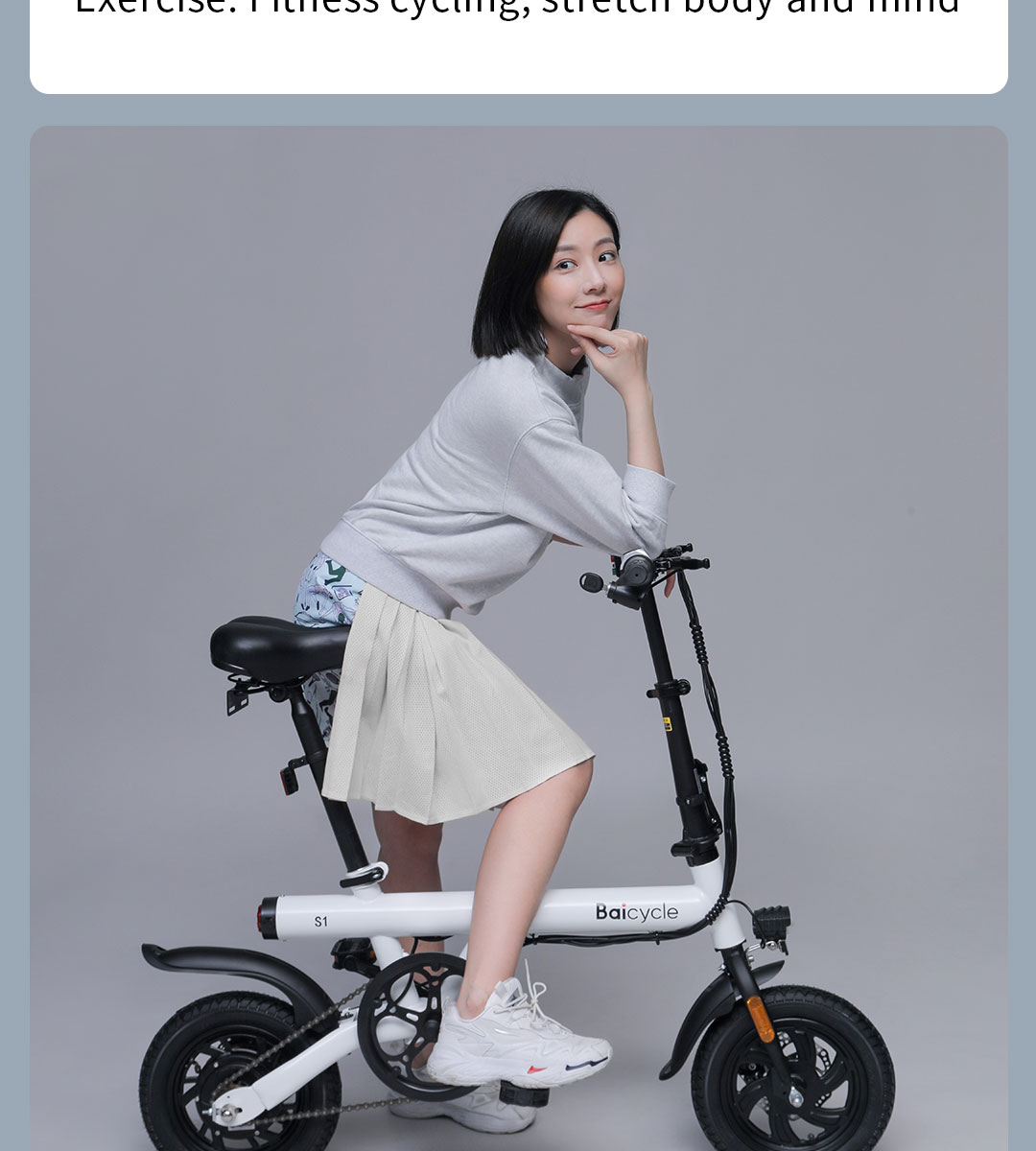 Baicycle Electric Bike S1 – Foldable 250 W E-Bike | Aihome Malaysia