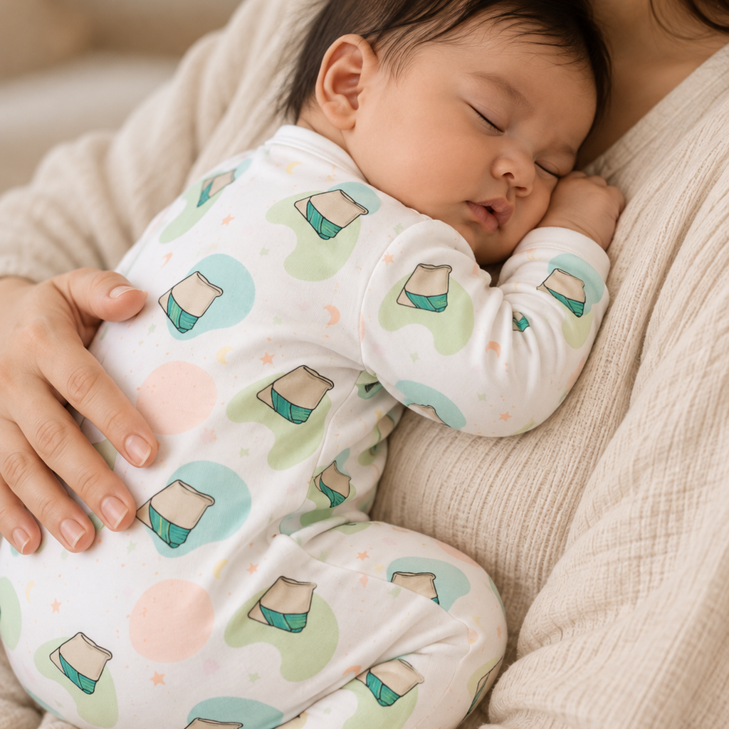 babywear nasi lemak sleepsuit