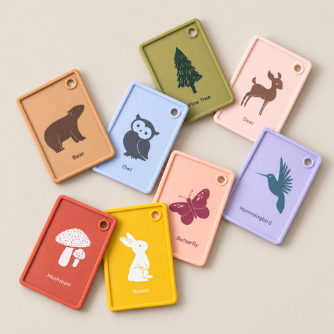Teether Flash Card Collection of 8 Malayan Baby Signature