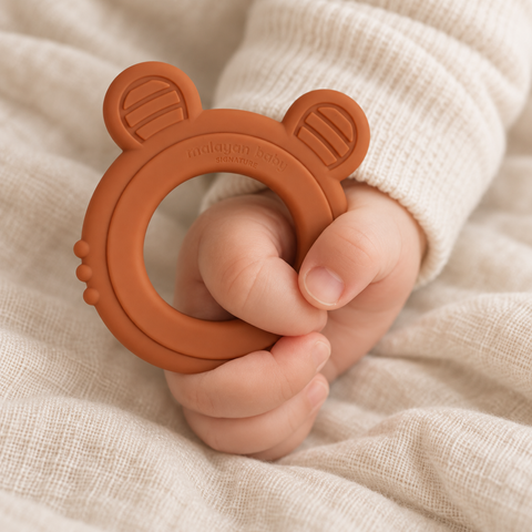 Tapir Tiger Teether Baby Grip