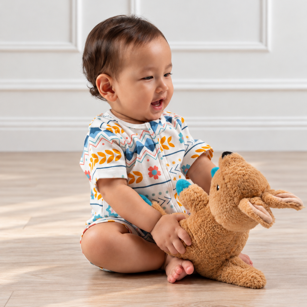 Baby wear in Zip Up Romper