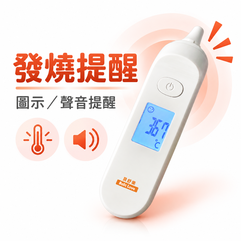 貝舒樂紅外線耳溫槍_TS-15＿4