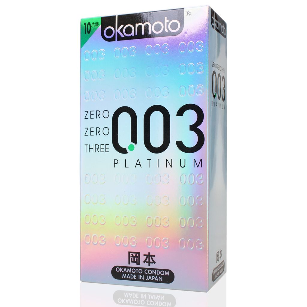 岡本003白金極薄衛生套10片裝
