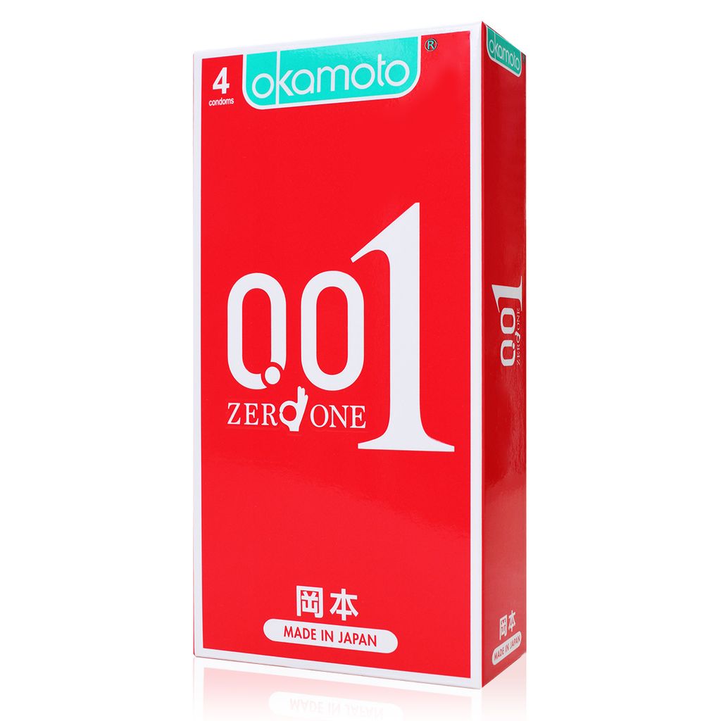 岡本001至尊勁薄 ZERO ONE 衛生套 4片裝
