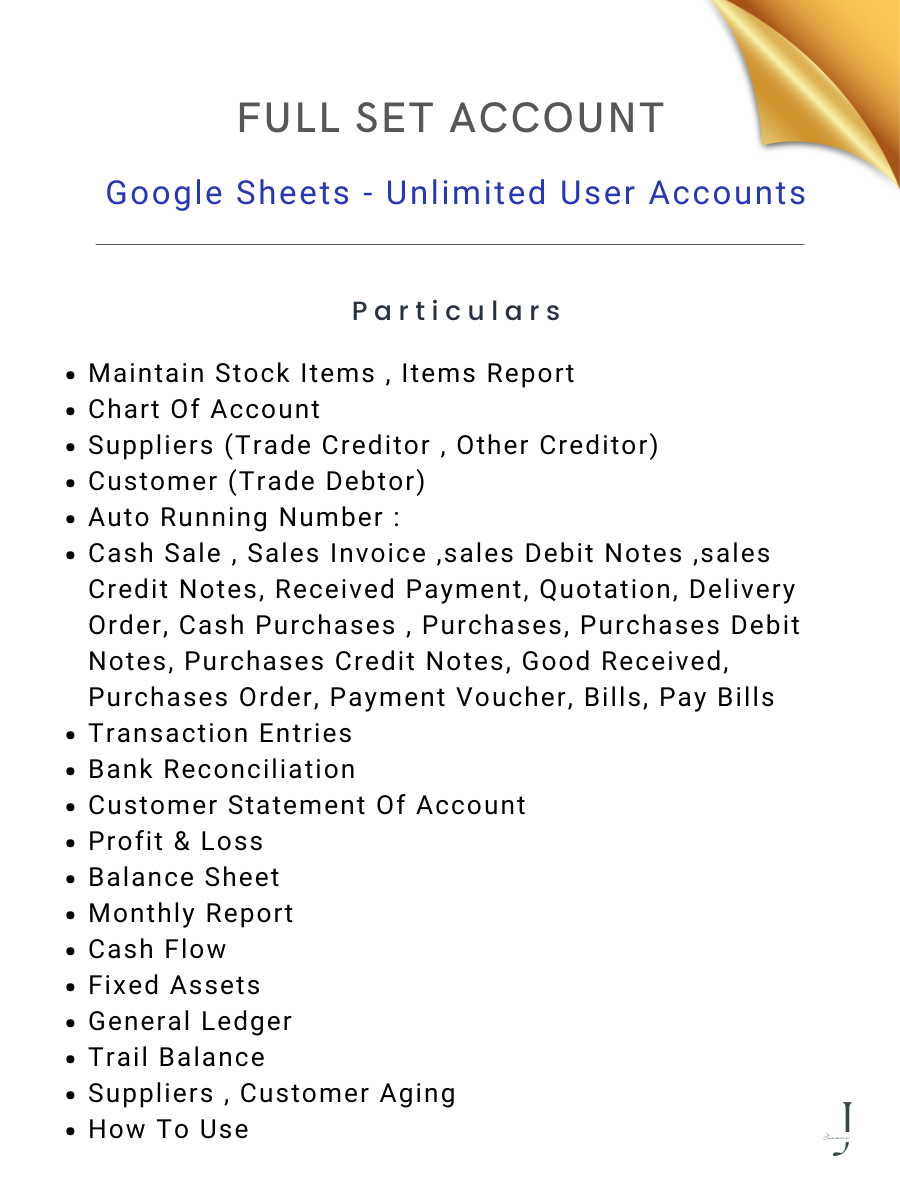 google sheer account template v3 - DEATILS